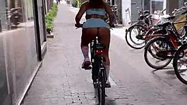 Almost got caught licking pussy in Amsterdam streets! 😅