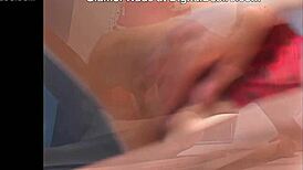 Carli Banks Admires Herself in the Mirror