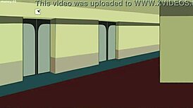 18titans episode 35 - double pussy fuck with big tits