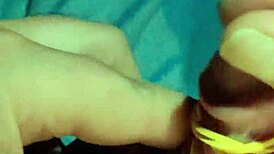 Ifoslave indulges in rubber band play.