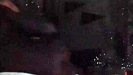 she bent over wet for russian doggystyle deepthroat on big black cock