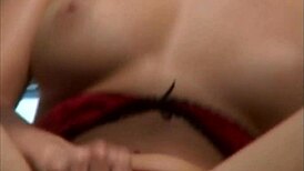 Carli Banks Admires Herself in the Mirror