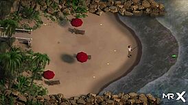 Treasure of Nadia features haired black pussy in episode 31