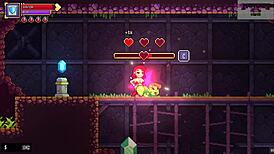 I watch scarlet maiden lesbian banging goblin with strapon in hentai game