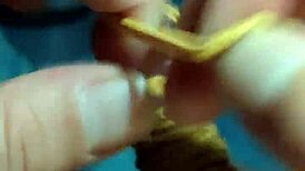 Ifoslave indulges in rubber band play.
