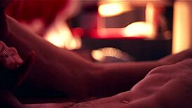 vicky dives into french sex with the secretary milf blonde