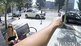 Dakota James performs an intriguing blowjob scene for special occasion