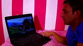 Tattooed european teen brunette gives piercing blowjob and swallows cum after hard fuck