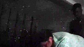 she bent over wet for russian doggystyle deepthroat on big black cock