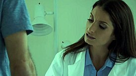 i noticed silvia saige's skin was irritated so i lubricated her shaved pussy before riding her