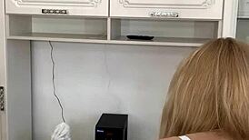 sugarnadya undresses in heat, client nearly cums