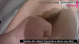 Brazilian Slut Gets Fingered By Boyfriend In Tanning Bed