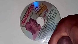 College Student Uses Clear Overlay Binder As Latex For Porn Tribute With Condom