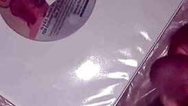 College Student Uses Clear Overlay Binder As Latex For Porn Tribute With Condom