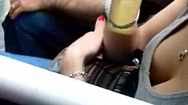 Big Tits Spotted on Crowded Bus