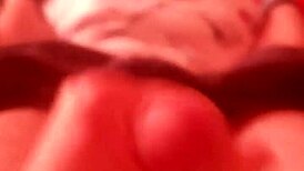 Just wanking off and cumming hard on the couch today.