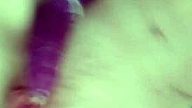 alisha dane enjoys a handjob session with her favorite toys