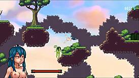 in nayla's castle, the threesome with dark elves feels so intense and solves our problem