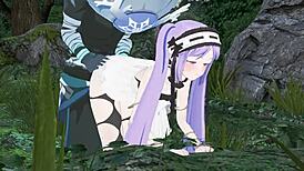 cute hentai girl seduces in forest with uncensored 3d ultra pov action