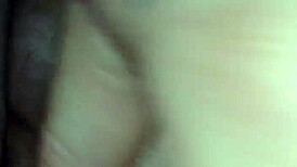 White Pussy Close-Up Creampie From Cock