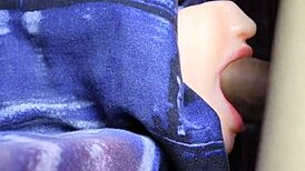 Man, I slammed my huge cock into her wet mouth while she stayed quiet! 😜