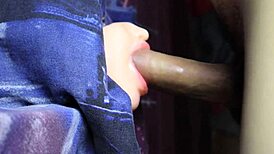 Man, I slammed my huge cock into her wet mouth while she stayed quiet! 😜