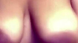 sexy nude girl dancing in casual home setting