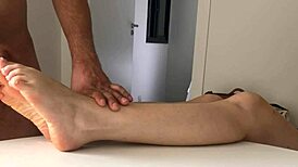 Amateur couple fucking on the kitchen table 😏