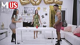 Does Violet Myers Blowjob Troy Francisco to Orgasm?