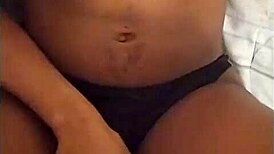 Watch this ebony girl get stretched by big black cock?