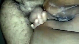 Horny BBW Latina fills pussy with cum in homemade hardcore