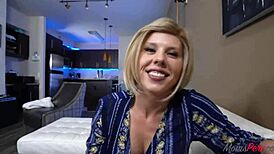 Stepmom amber chase heals heartbreak with raw sex