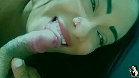 paty angel and igor at the motel with the redhead tattooed giving the best blowjob