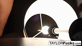 Taylor's Hotel Room: Nude Masturbation with Big Tits