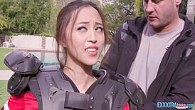 i messed up the words but asian teen alexia anders rides danny mountain hard on the sofa at home with her bare feet and cock deep inside her