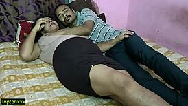 Hey, check this Indian couple getting wild with natural sex at midnight, so hot!