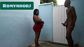 BBW takes dildo roughly in doggystyle