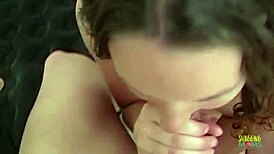 Milf blows and rubs! 🔥