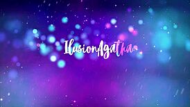 petite latina agatha dolly masturbating with monster dildo 😈