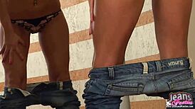 Emo teen's ass looks amazing in skinny jeans