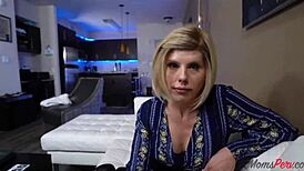 Stepmom amber chase heals heartbreak with raw sex