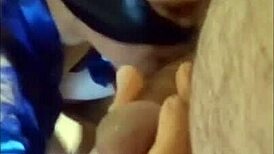 mature mistress enjoys sucking good dick