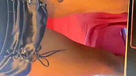 Perfect tits girl rides hard