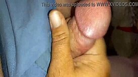 this homemade cum in panties scene is wild 😏