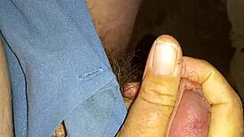 this homemade cum in panties scene is wild 😏