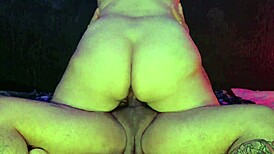 Stepsister Rides Dick In Homemade Cowgirl Session