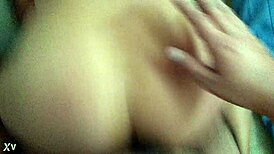 Hot latina petite bent over in doggystyle!