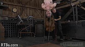 Anal torment leads to intense squirting!