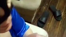 Nyonya matang senang ngemut kontol enak