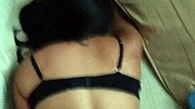 Hot latina petite bent over in doggystyle!